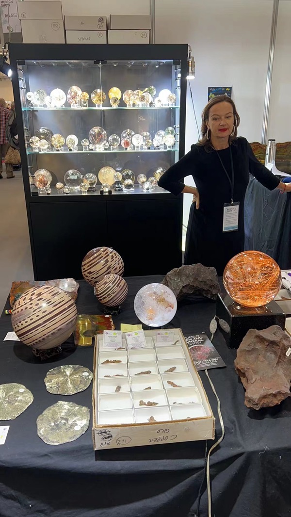 2023 MUNICH MINERAL SHOW OUR BOOTH