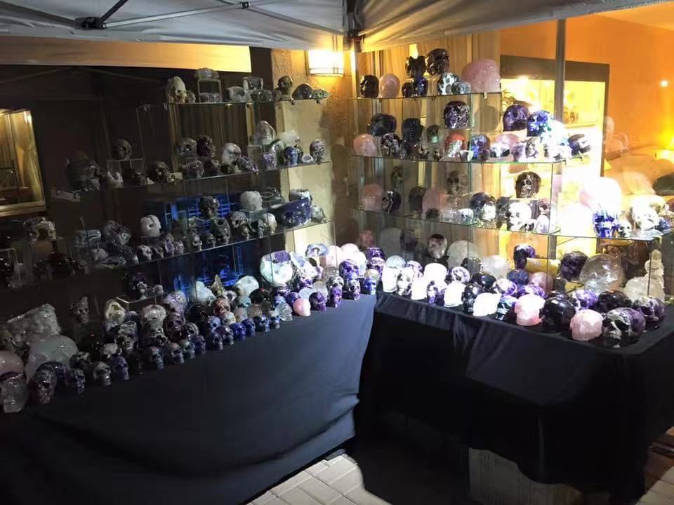 2024 TUCSON PUEBLO GEMSHOW OUR TABLE